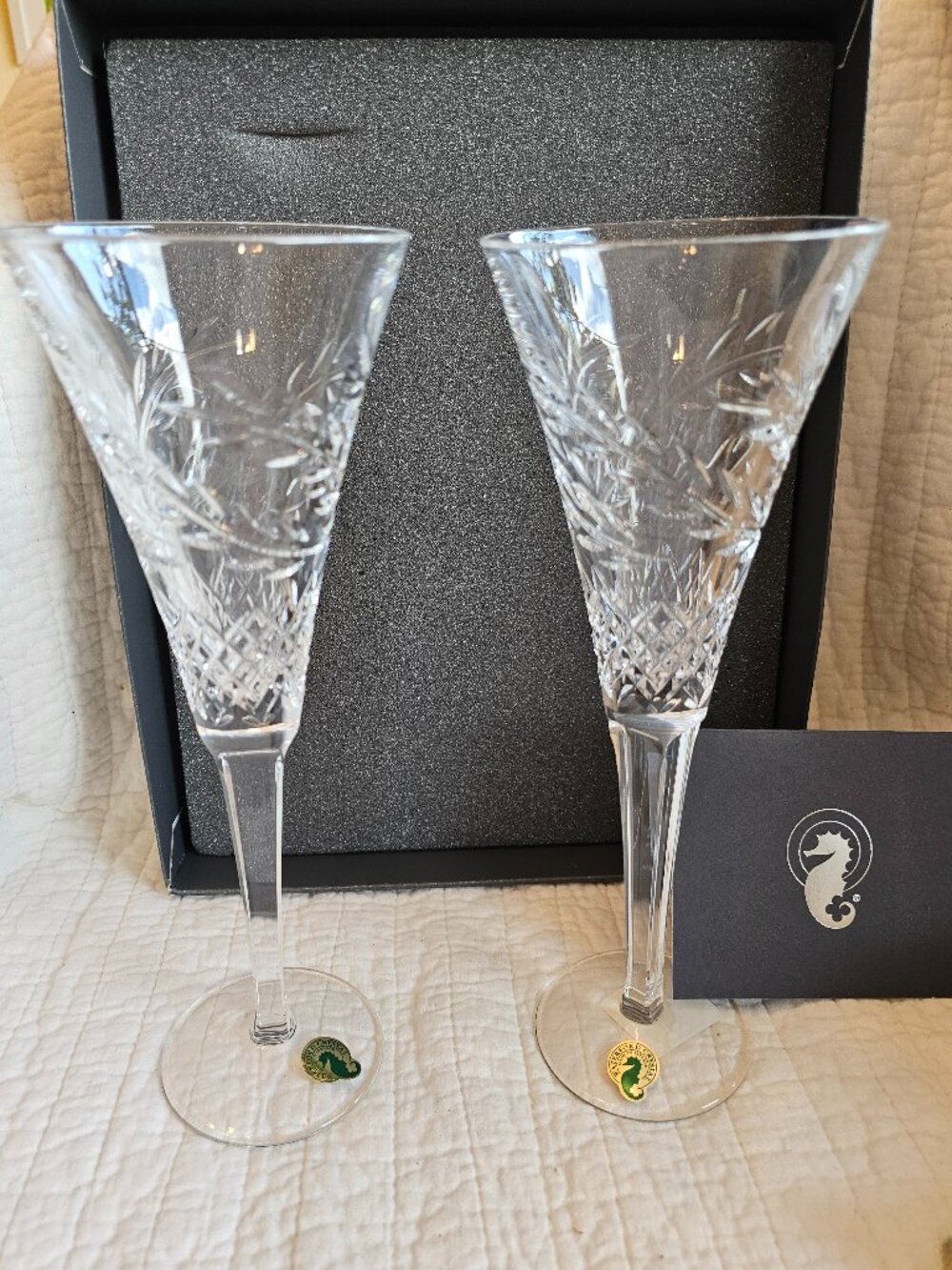 Waterford Chrystal Flutes